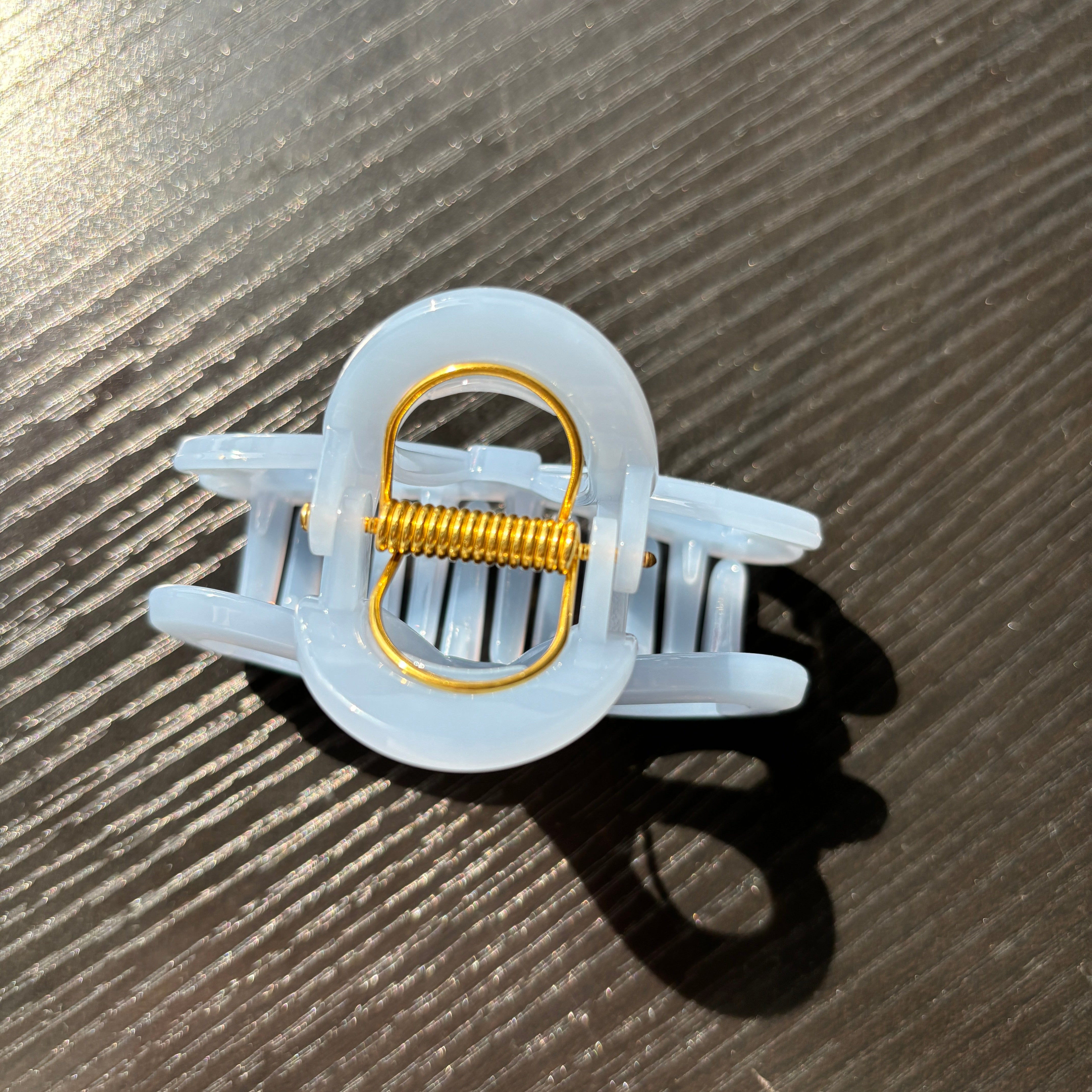 Bow Tie Hair Claw within Blue