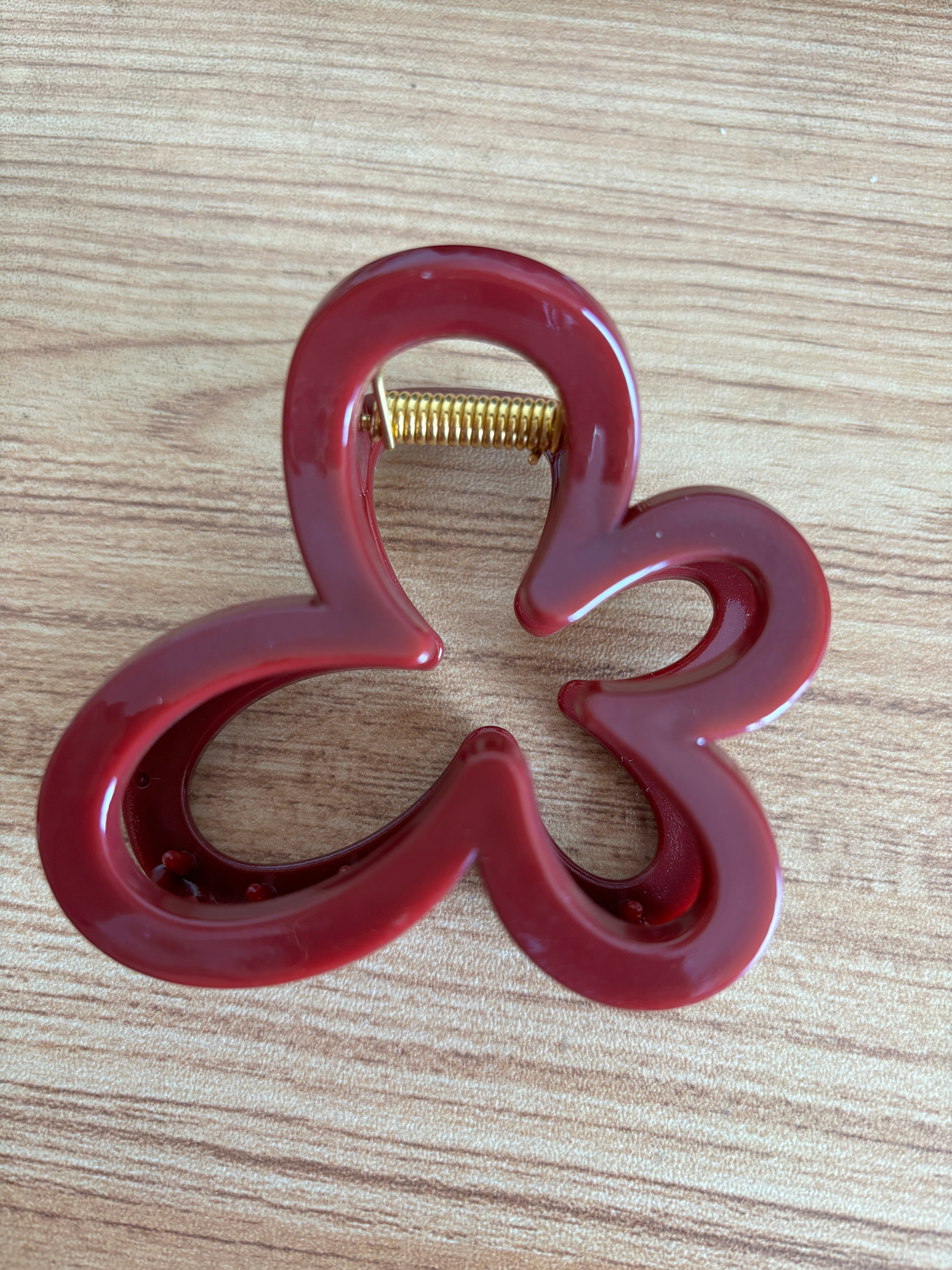 Red Butterfly Hair Claw