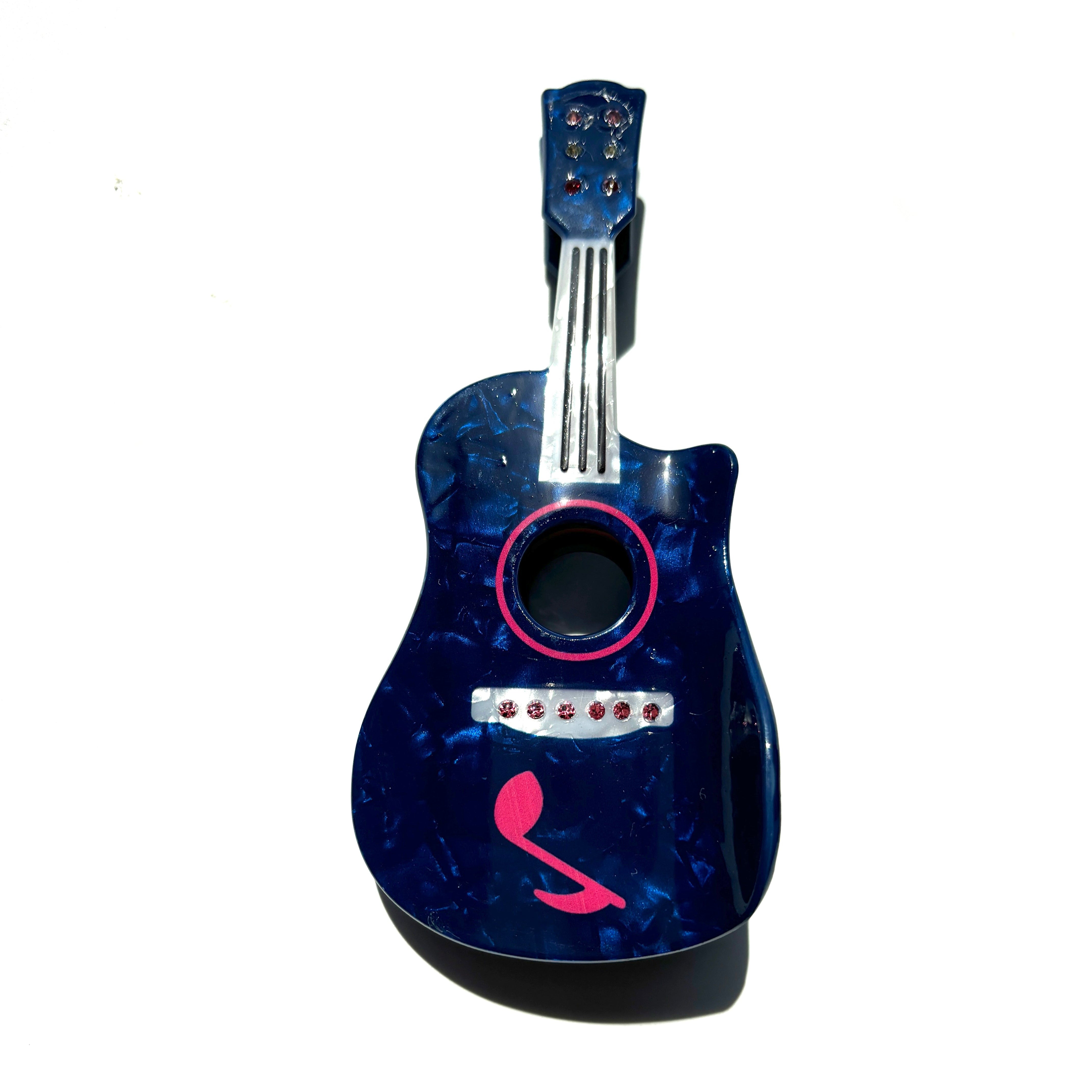 sapphire Guitar hair claw