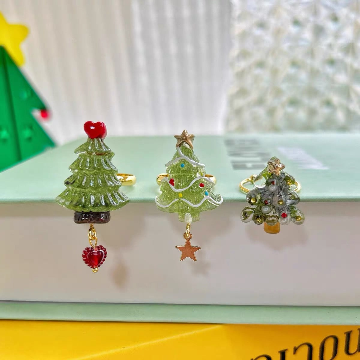 Christmas tree ring (adjustable)