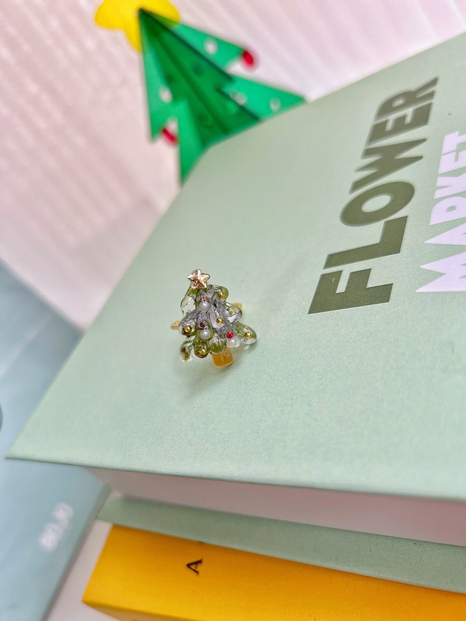 Christmas tree ring (adjustable)