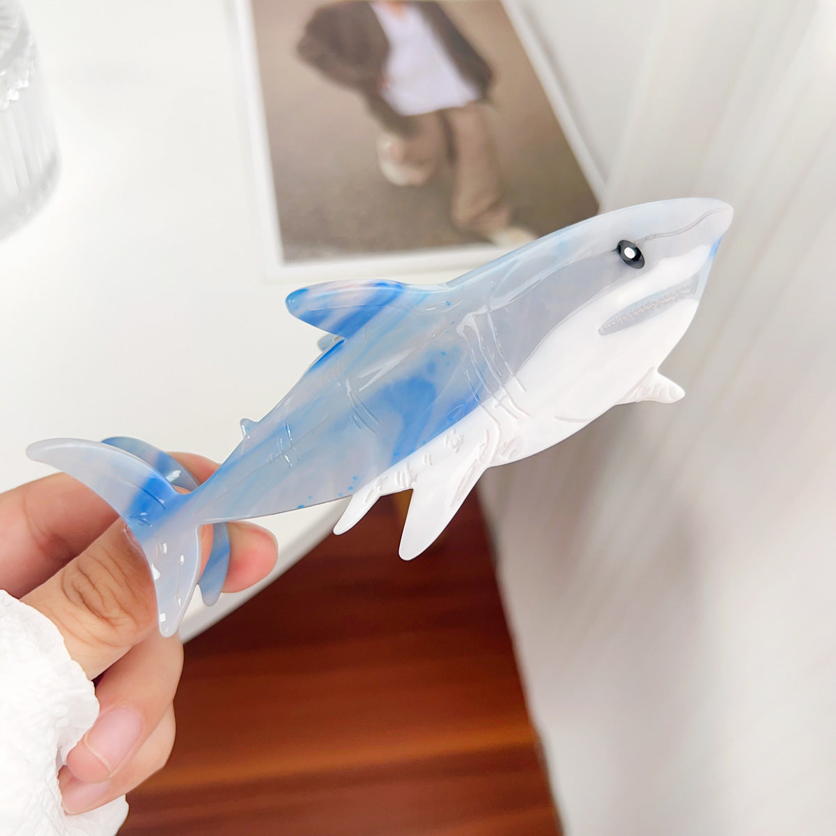 12.5CM Shark claw within blue