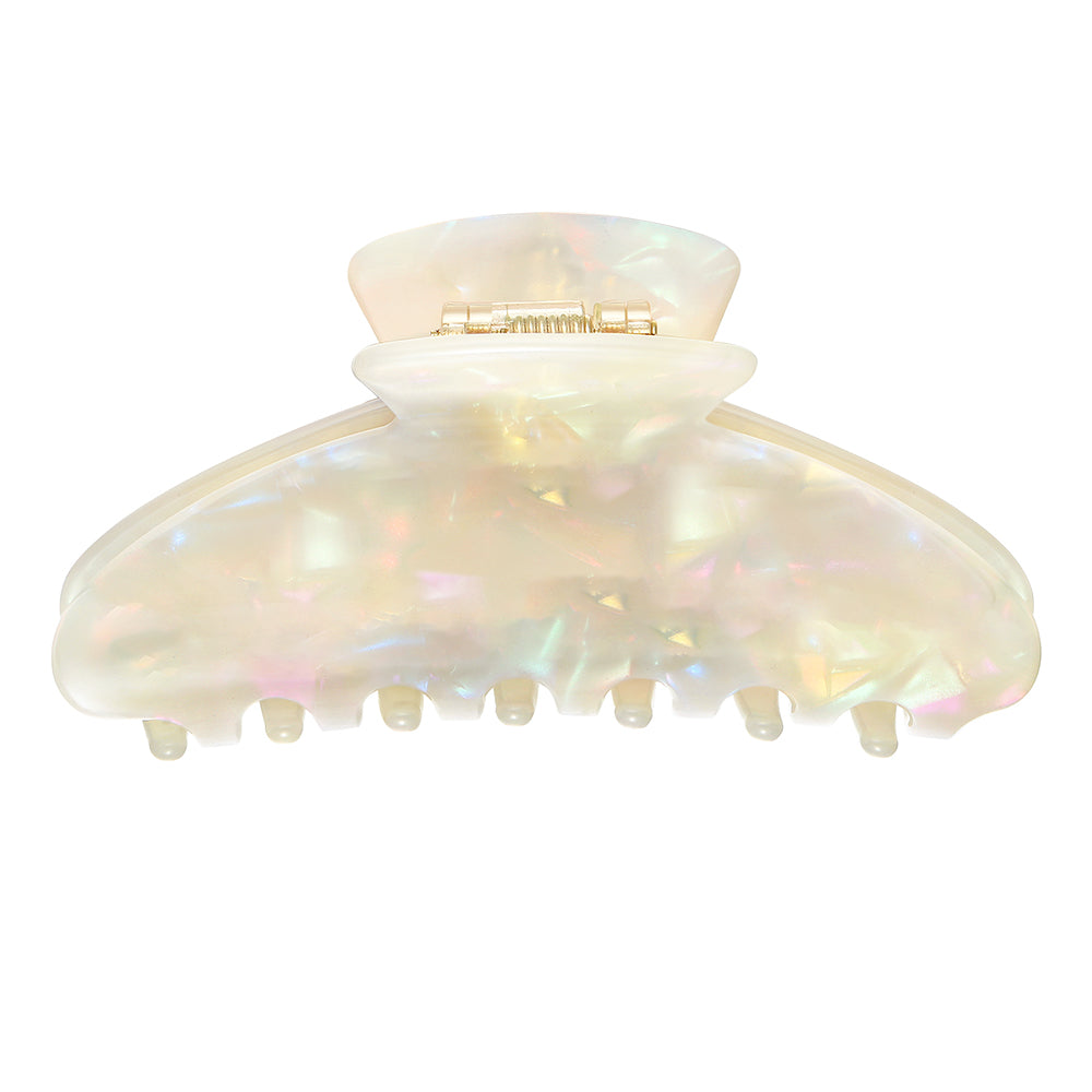 THE NAMEPLATE CUSTOMIZED CLAW IN White shell