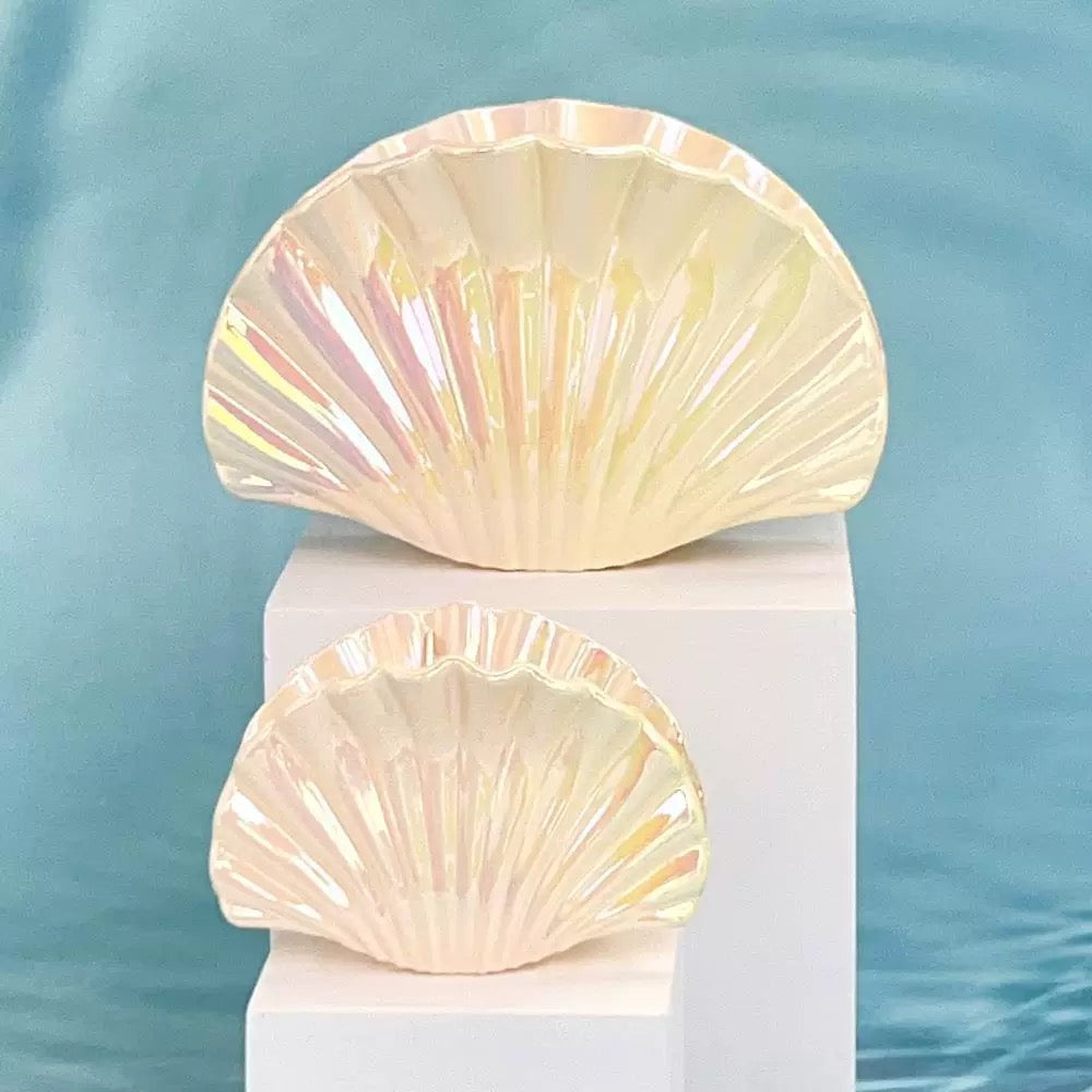 Sea shell hair claw-Yellow