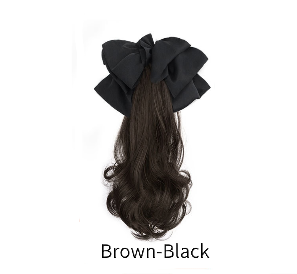Bow high ponytail hair claw