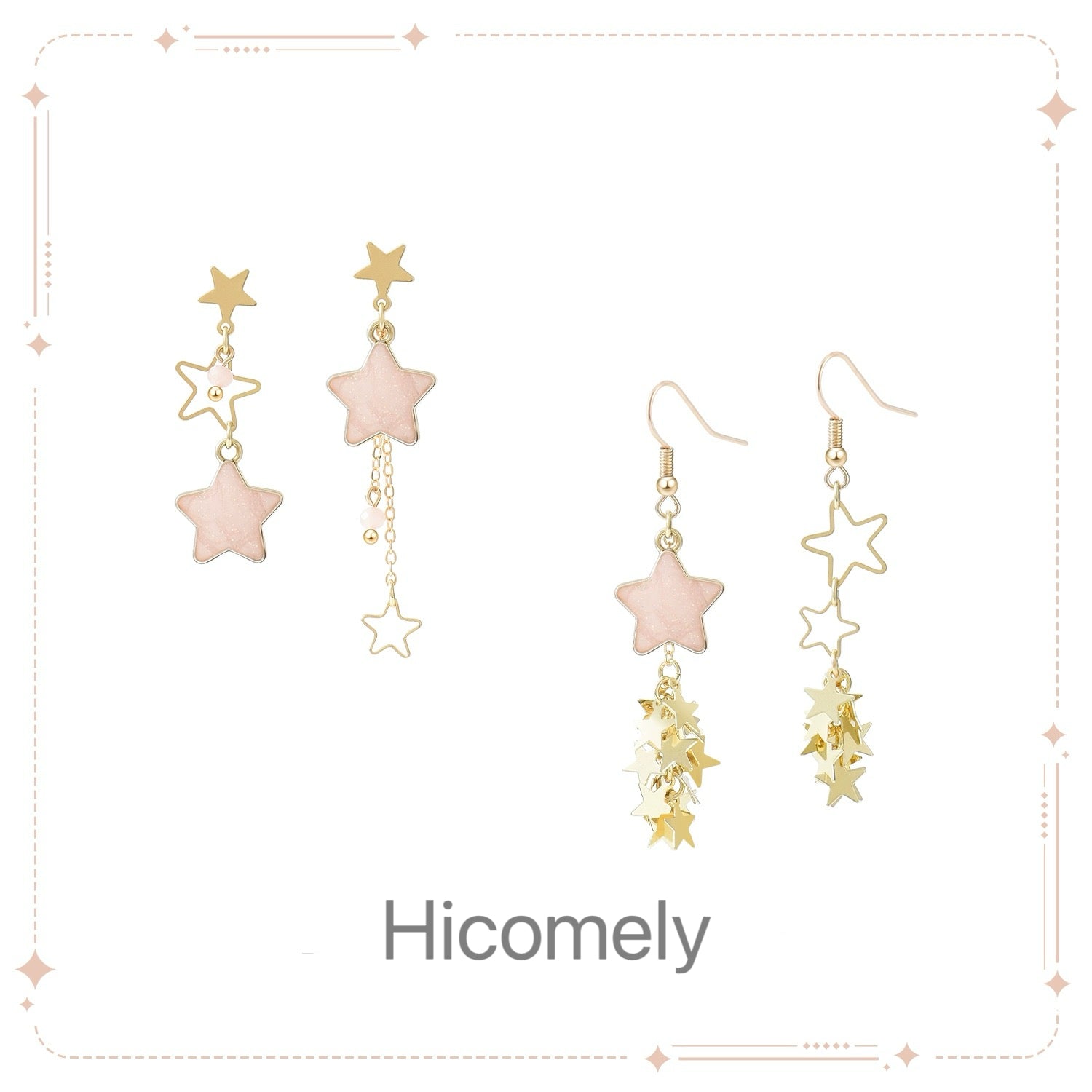 A string of stars Earrings