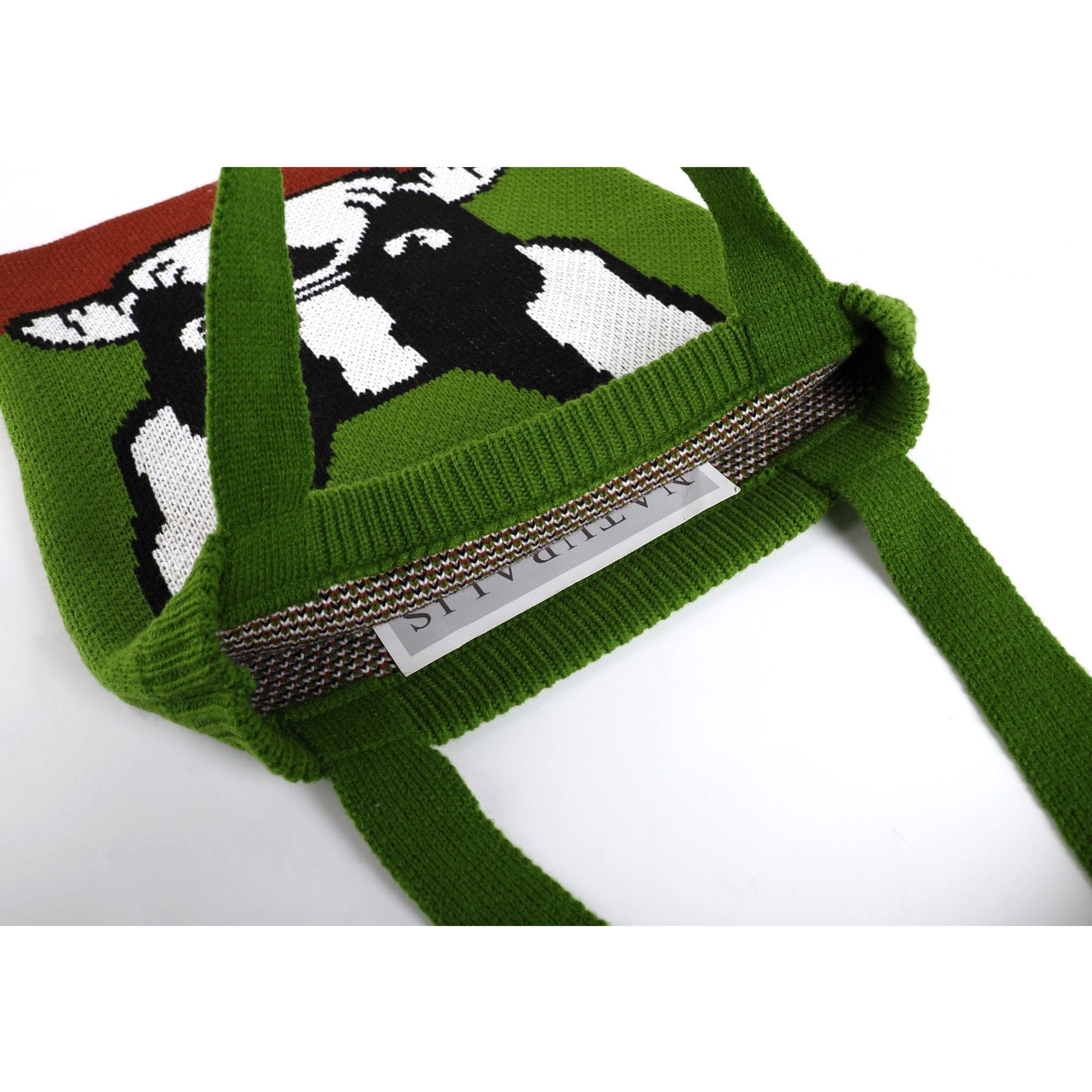 Pug dog Tote Bag within Apple