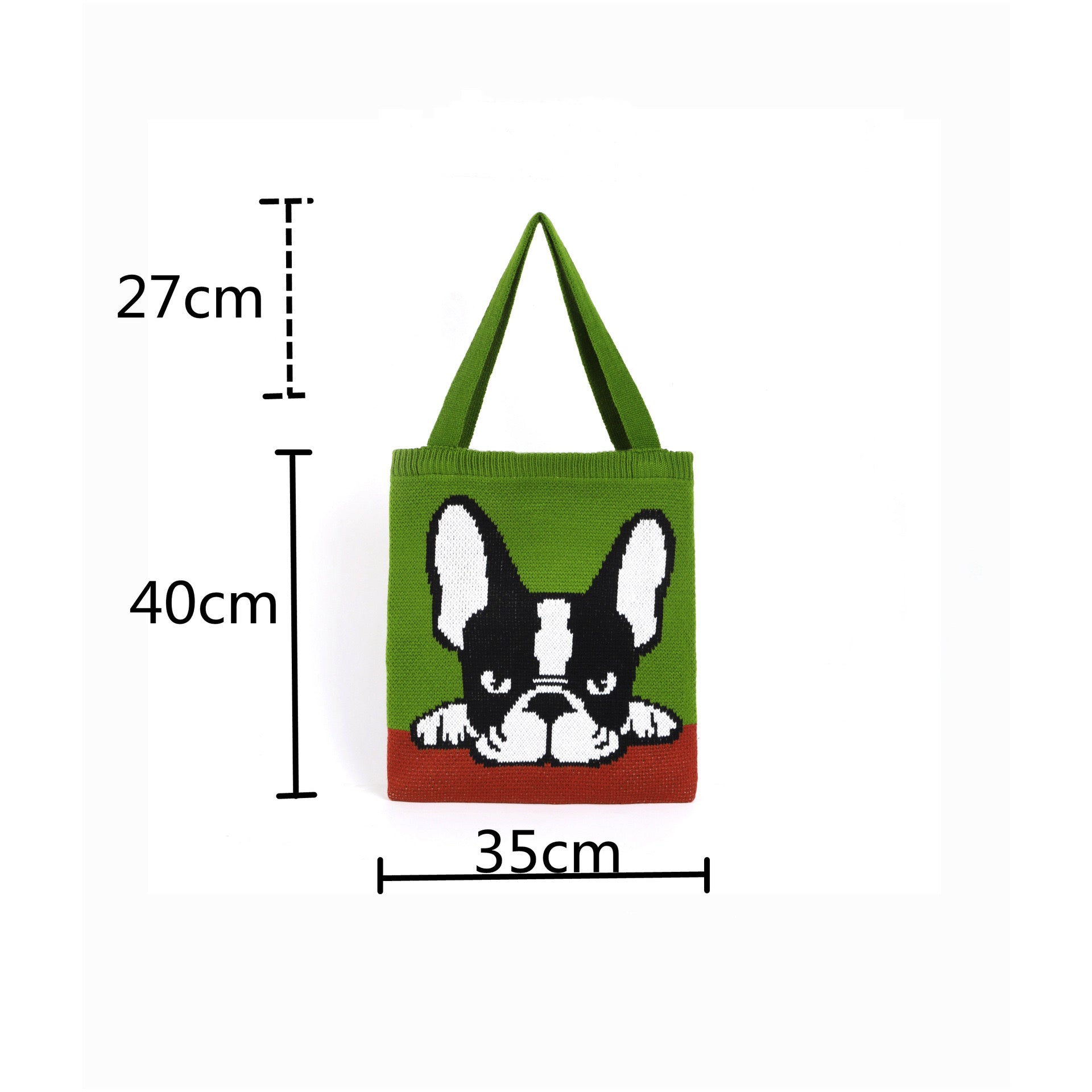 Pug dog Tote Bag within Apple