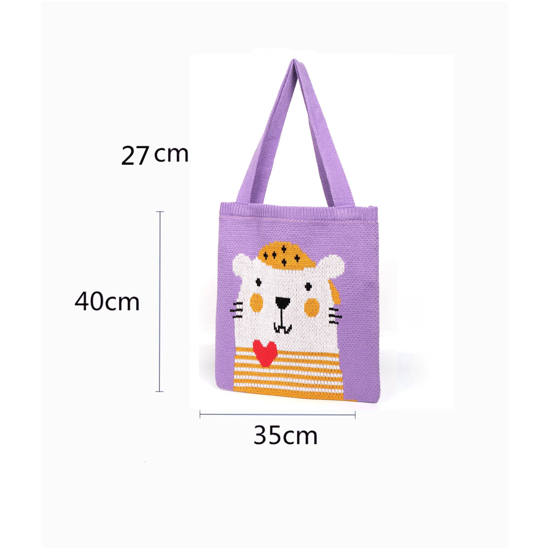 Chinchilla bag with love heart