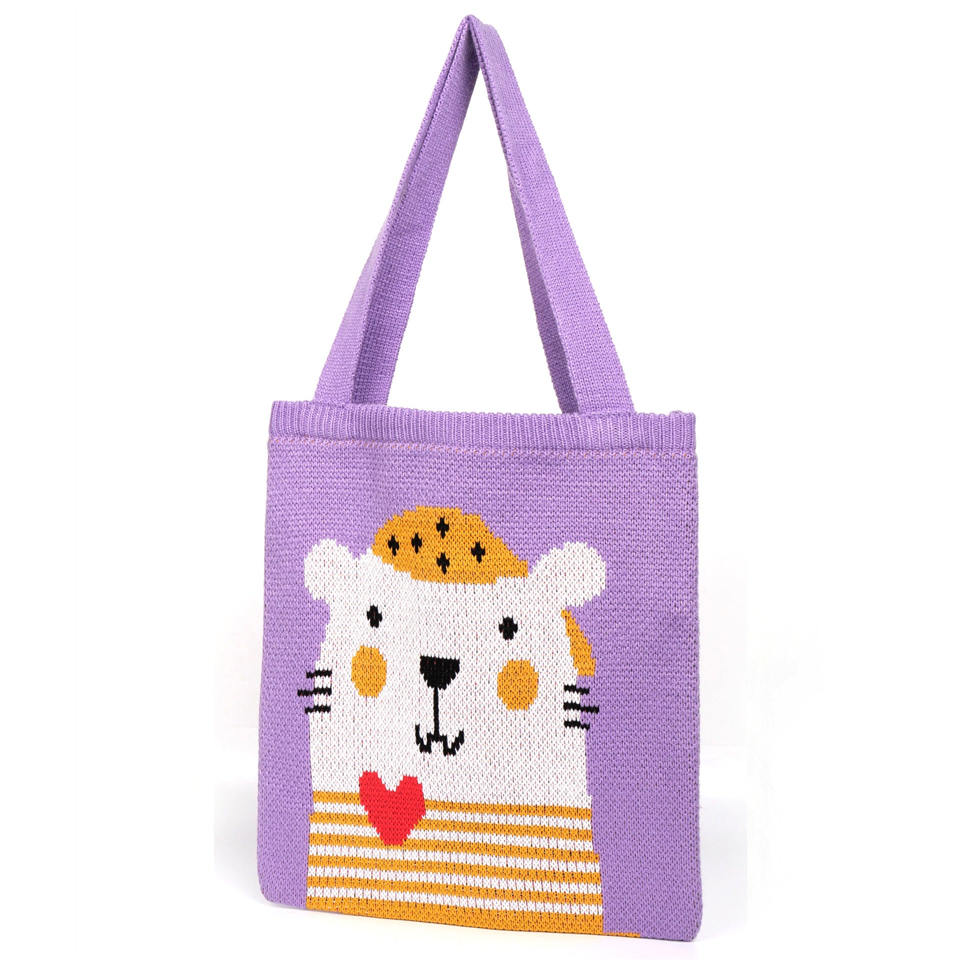 Chinchilla bag with love heart