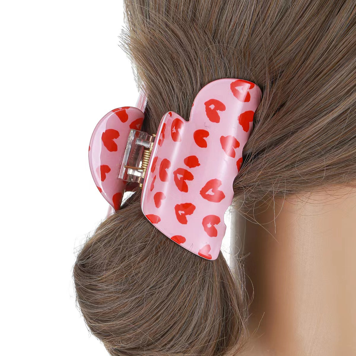 pink Love heart Claw