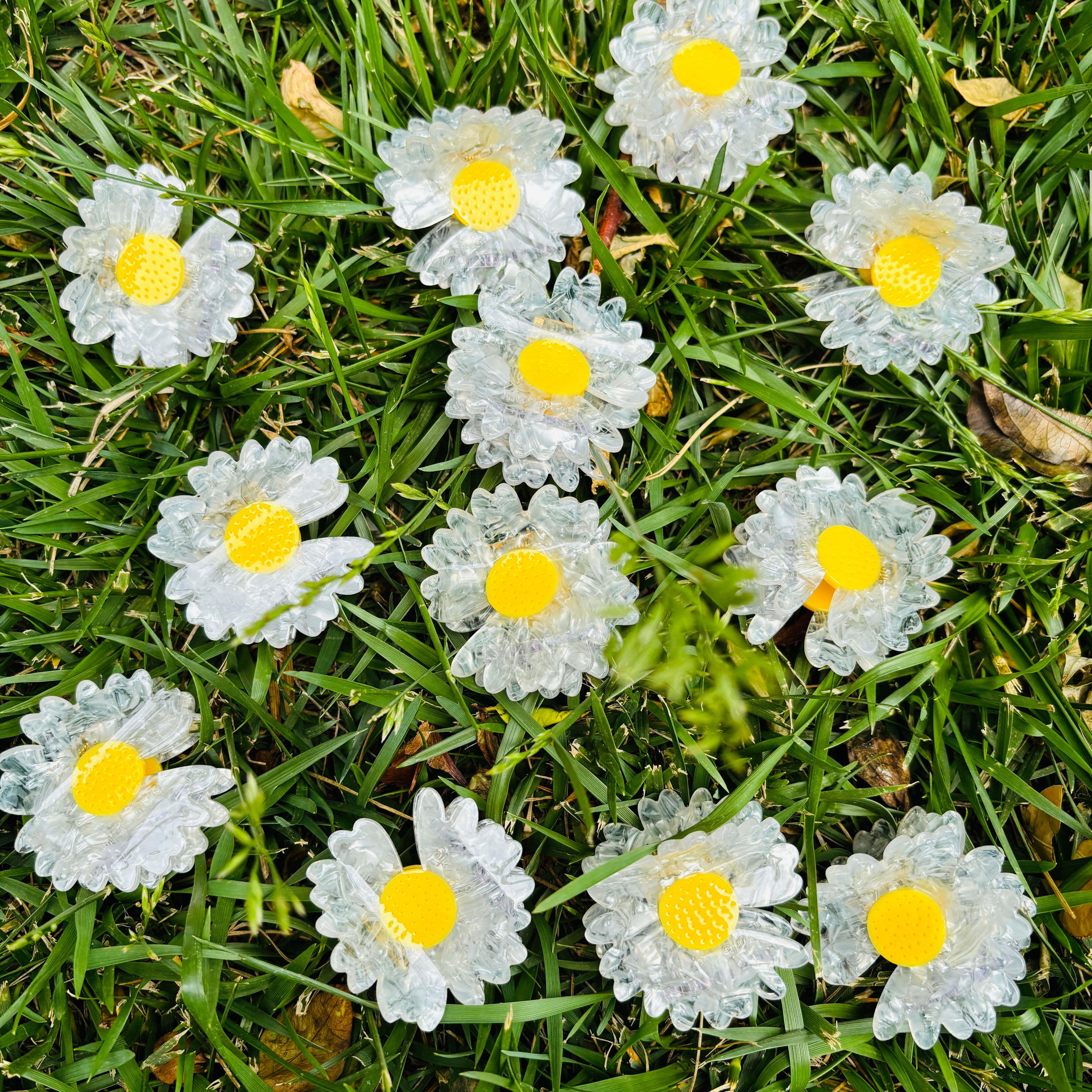 Daisy hair claw