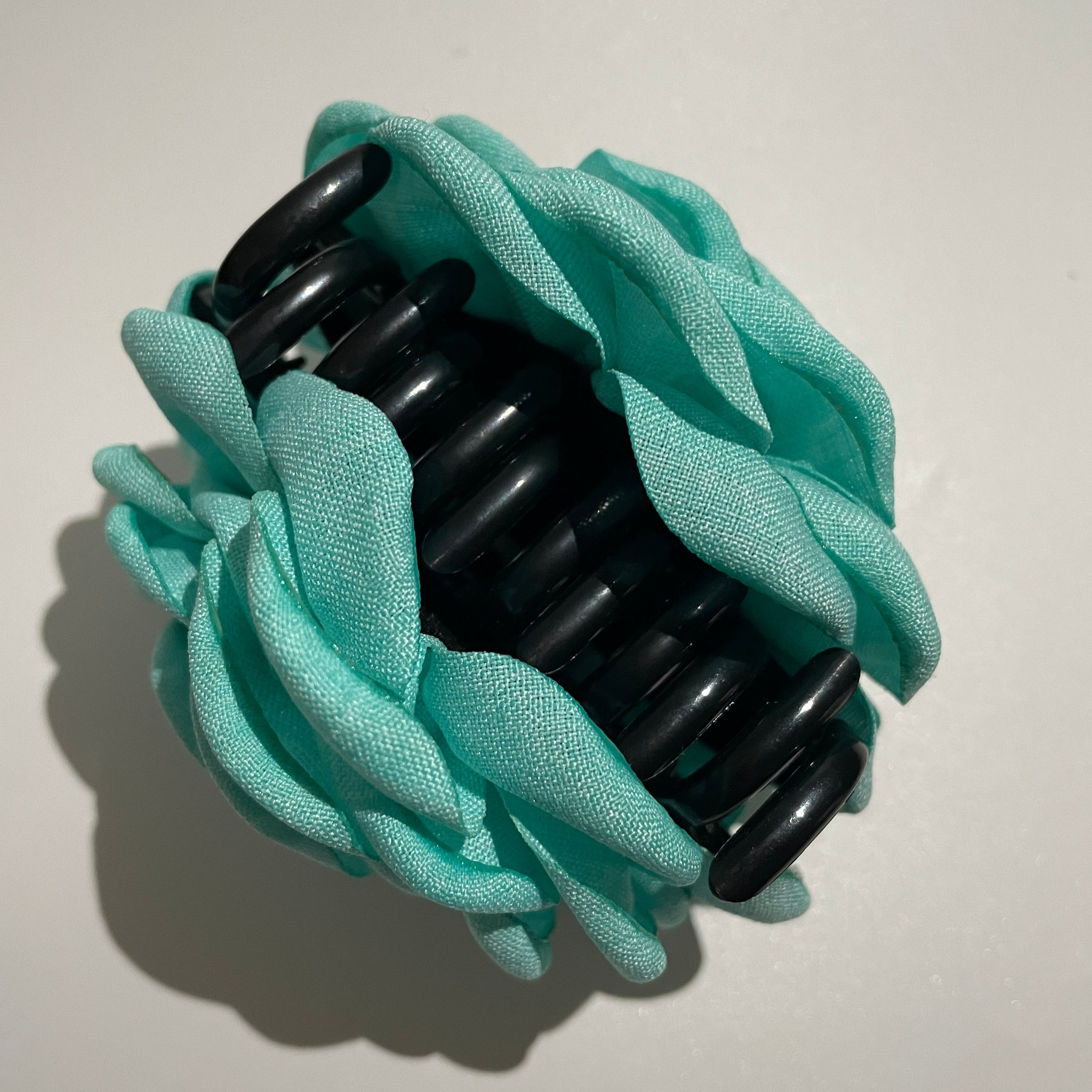 Green Rose Hair Claw
