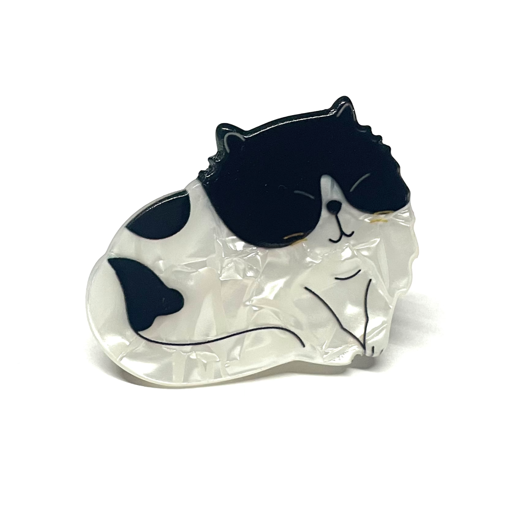 Lovely Kitty Clip In Black