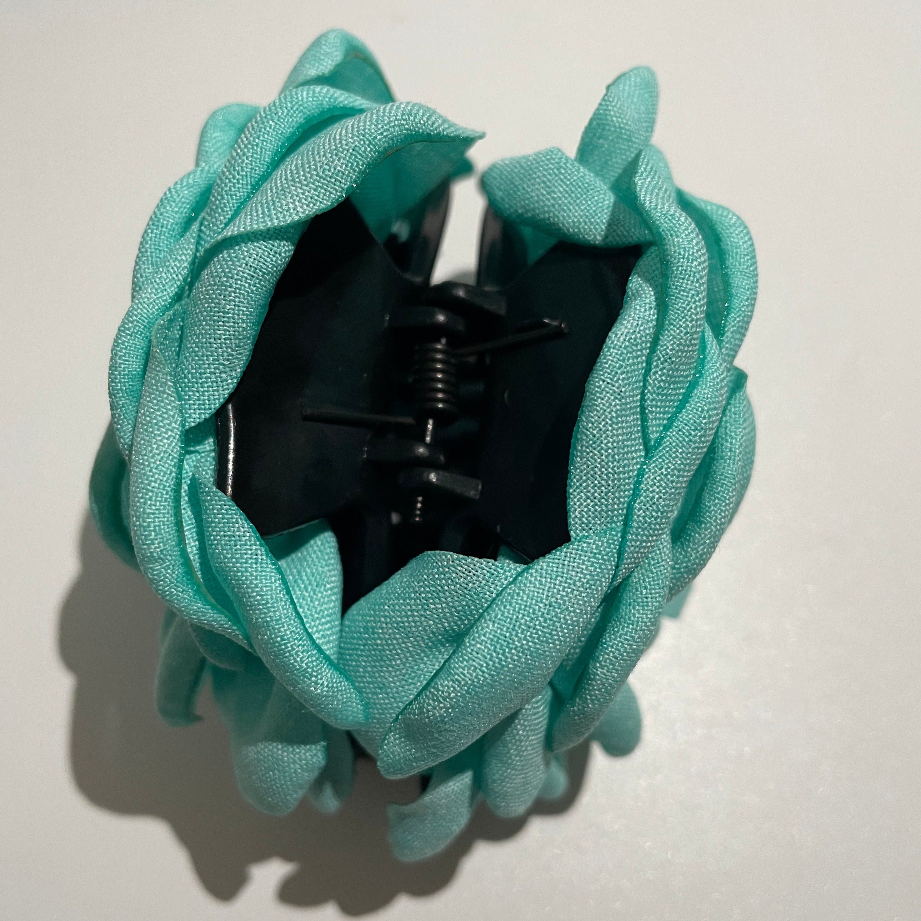 Green Rose Hair Claw