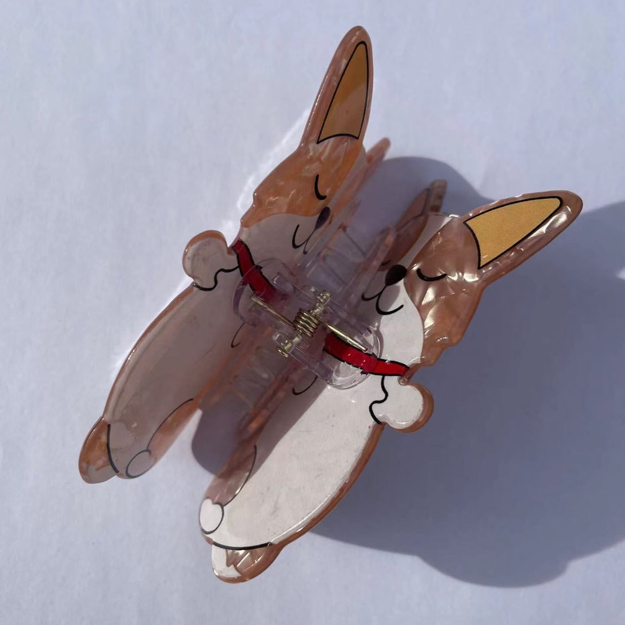 Corgi Hair Claw Within Christmas Stockingn