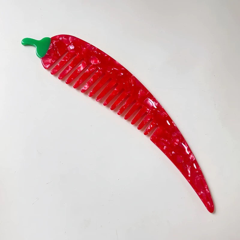 Chili hair comb