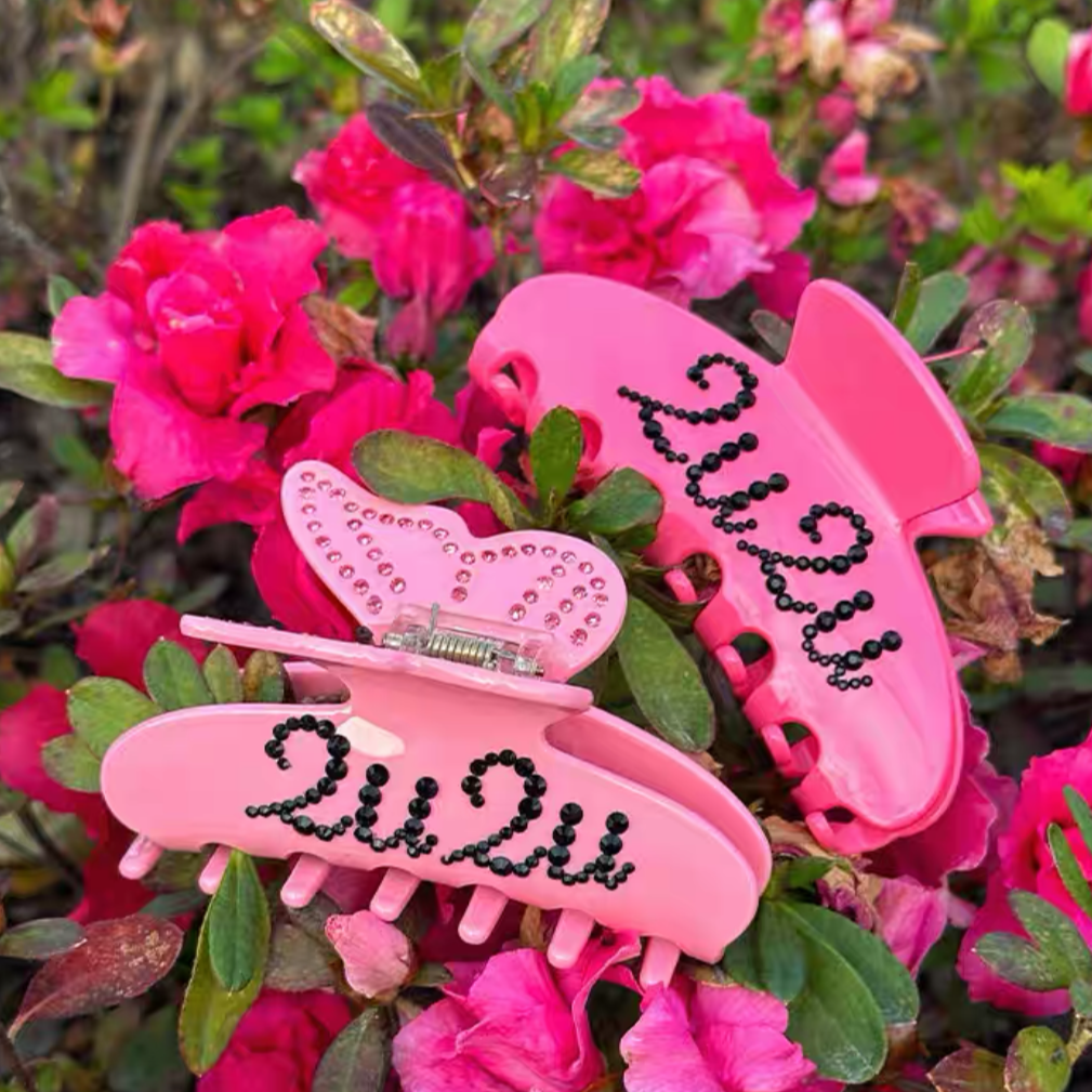 NAMEPLATE CUSTOMIZED BUTTERFLY CLAW