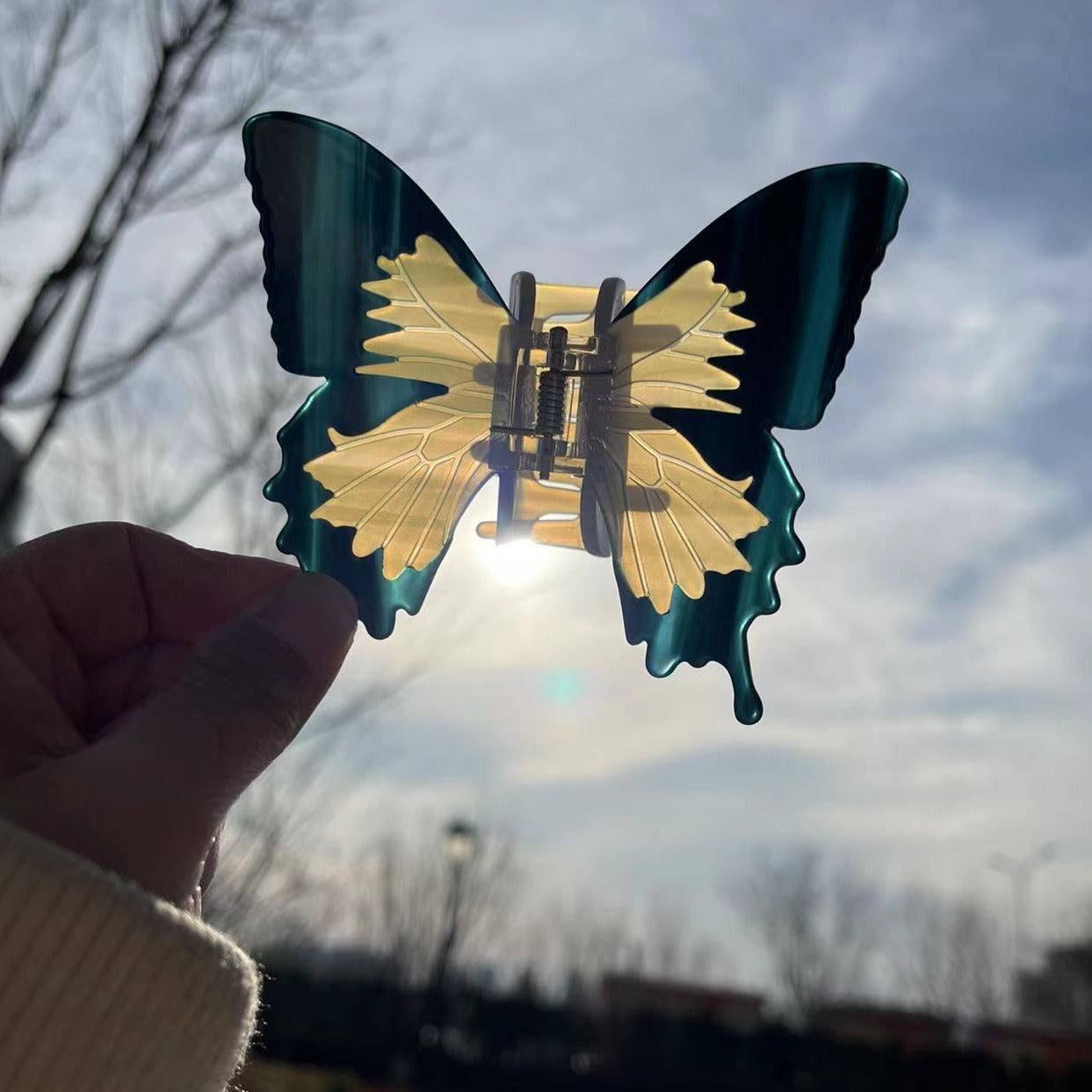 light changing butterfly claw