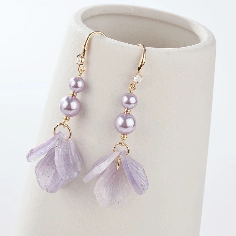 Pearl Tassel Earrings