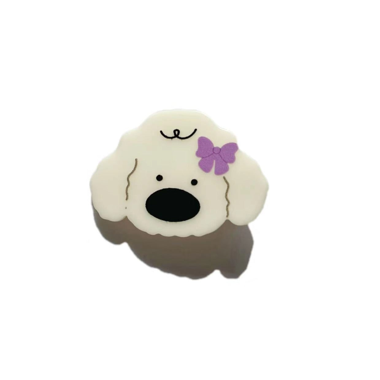 Bow tie dog within white clip