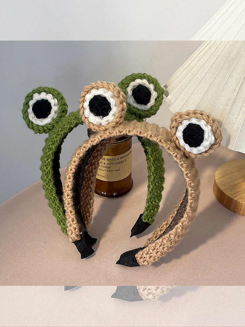 Frog headband with Green