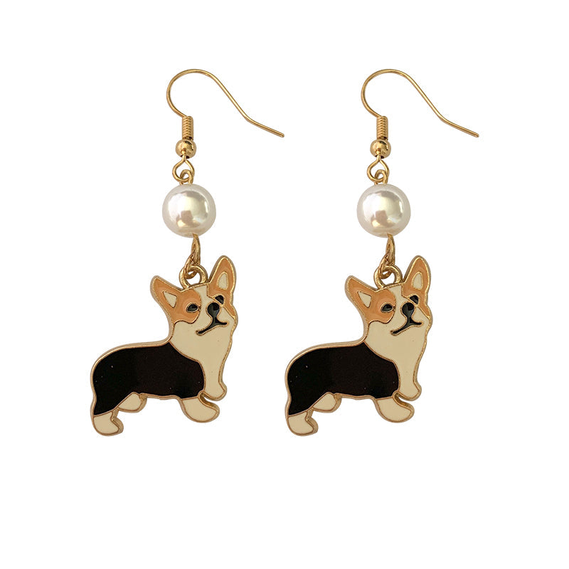 corgi earrings