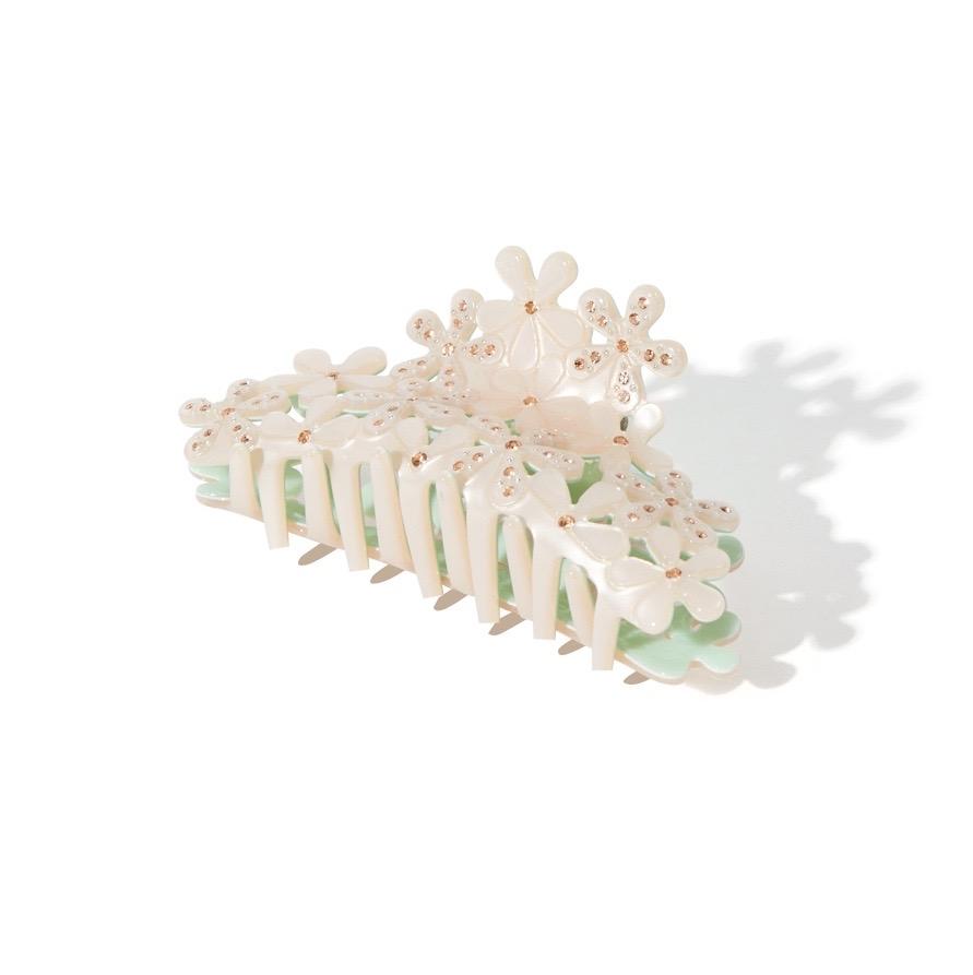 Gorgeous Claw in Pearl White