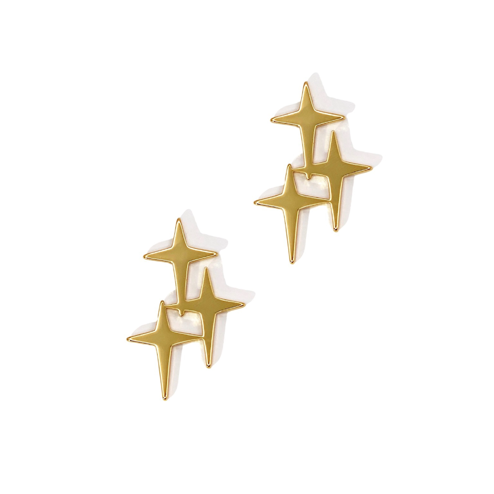 Feelin' Like Glitter Earrings in Silver