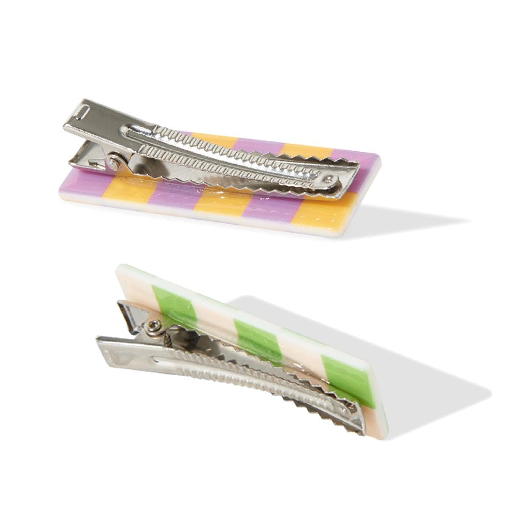 Never Land Checkered Clip Set