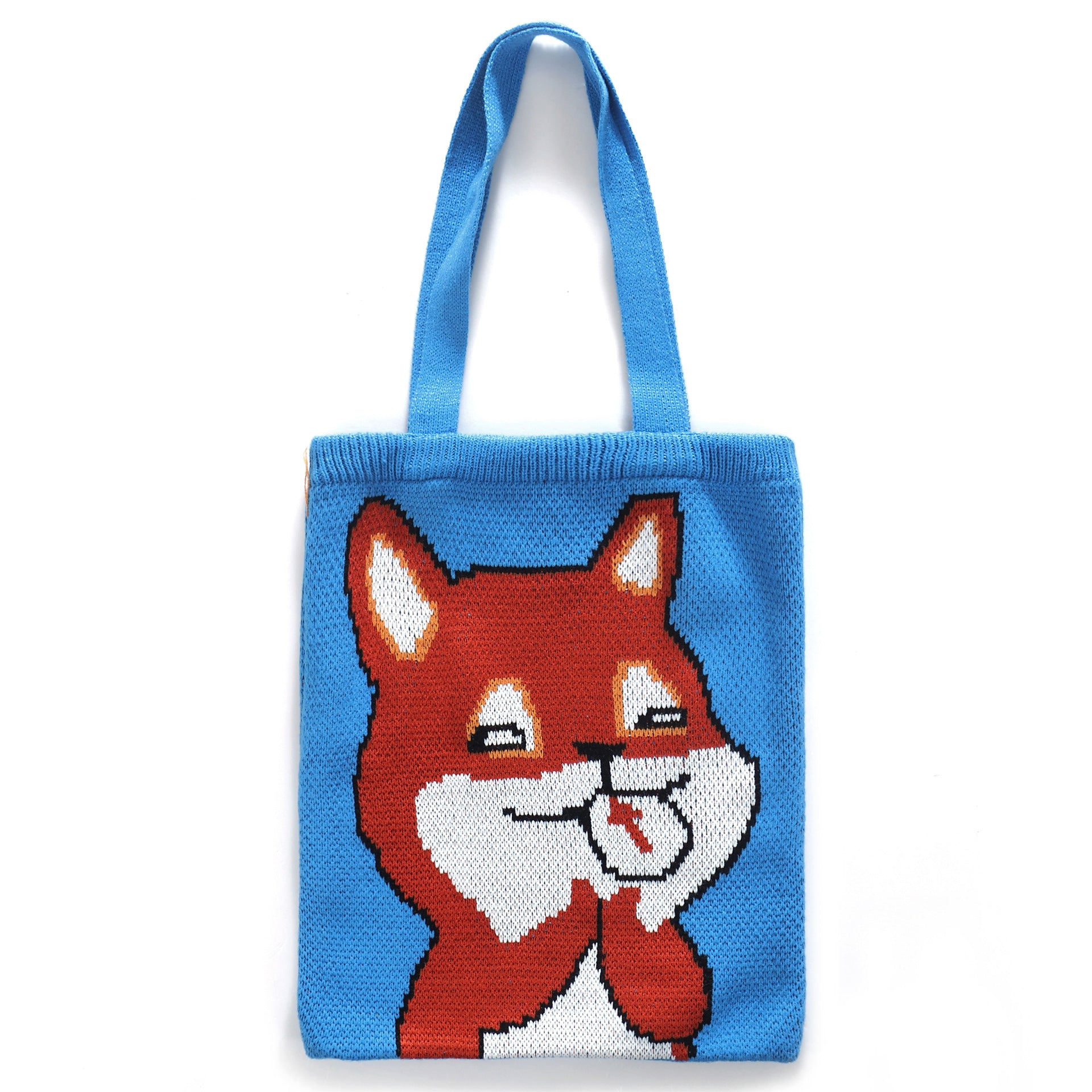 Blue playful fox