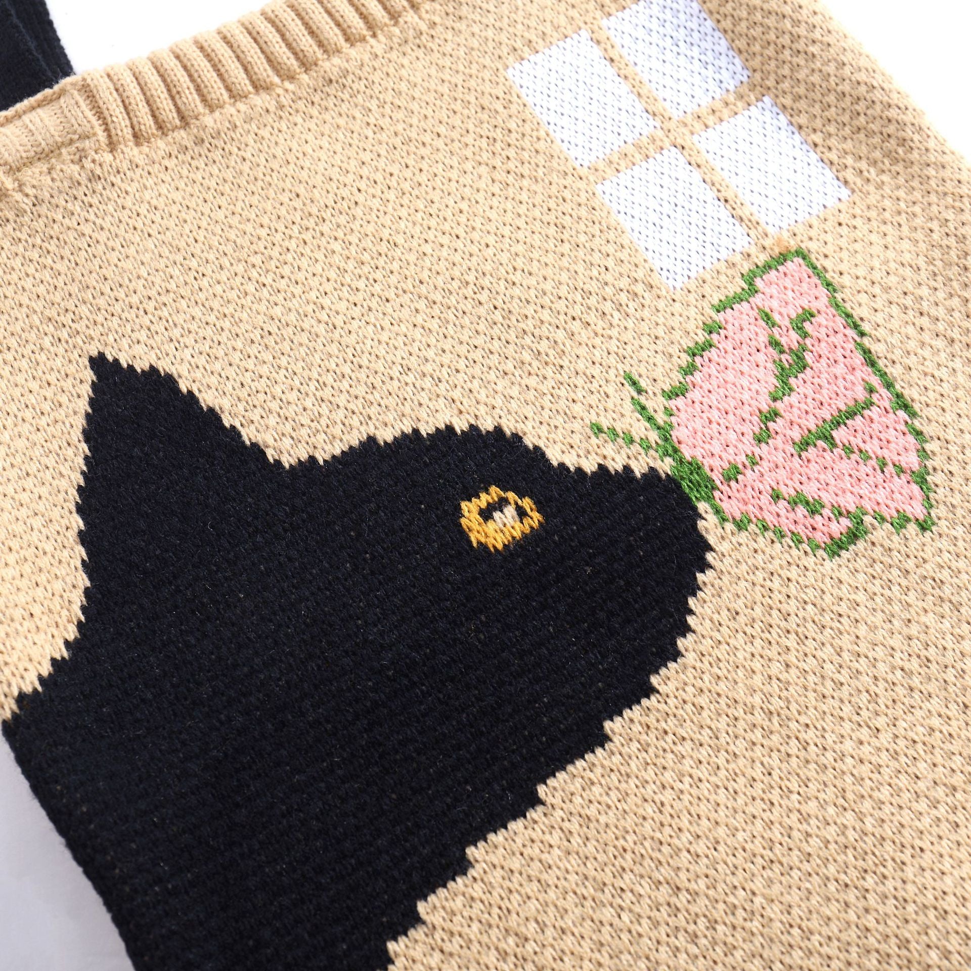 Cat kiss butterfly bag