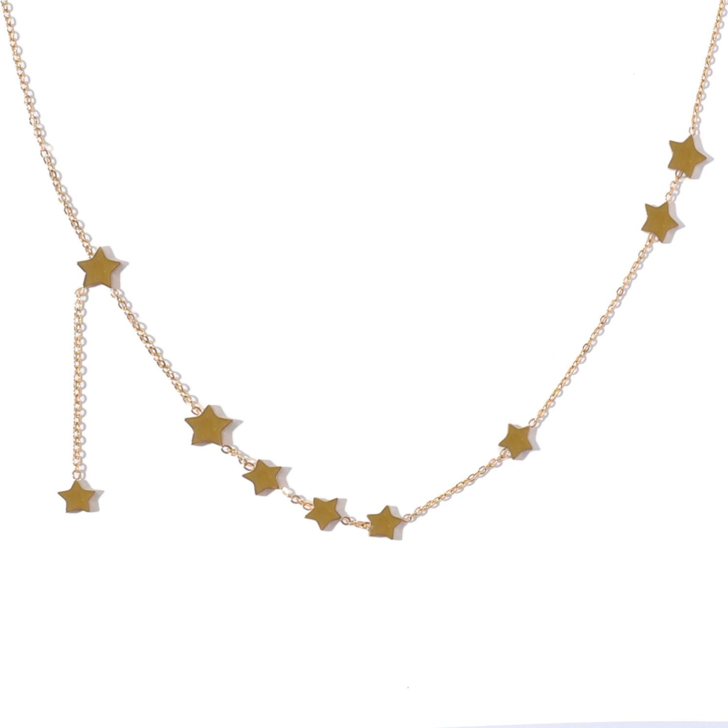 Sleepy in Galaxy Necklace