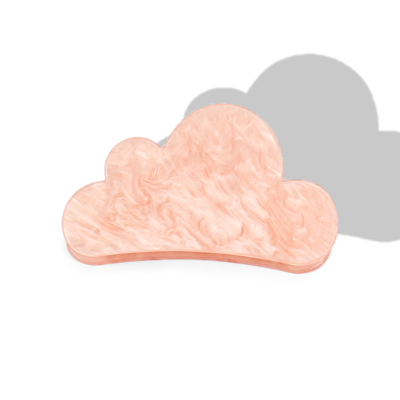 Cloudy claw in peach