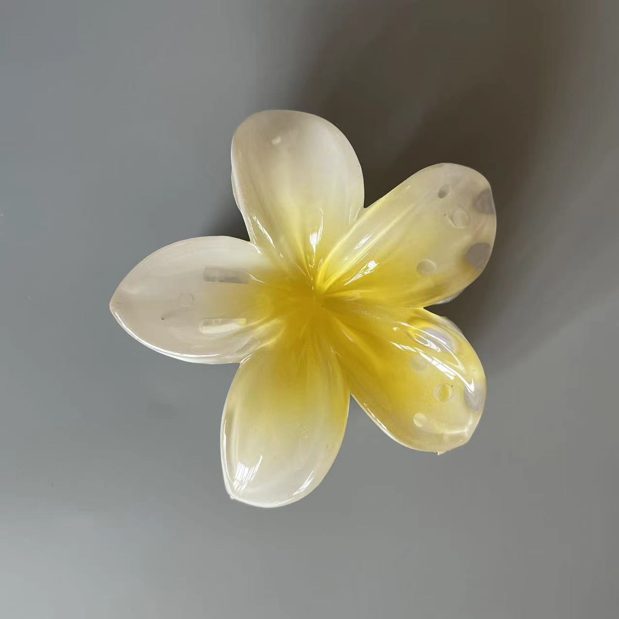 Frangipani hair accessories