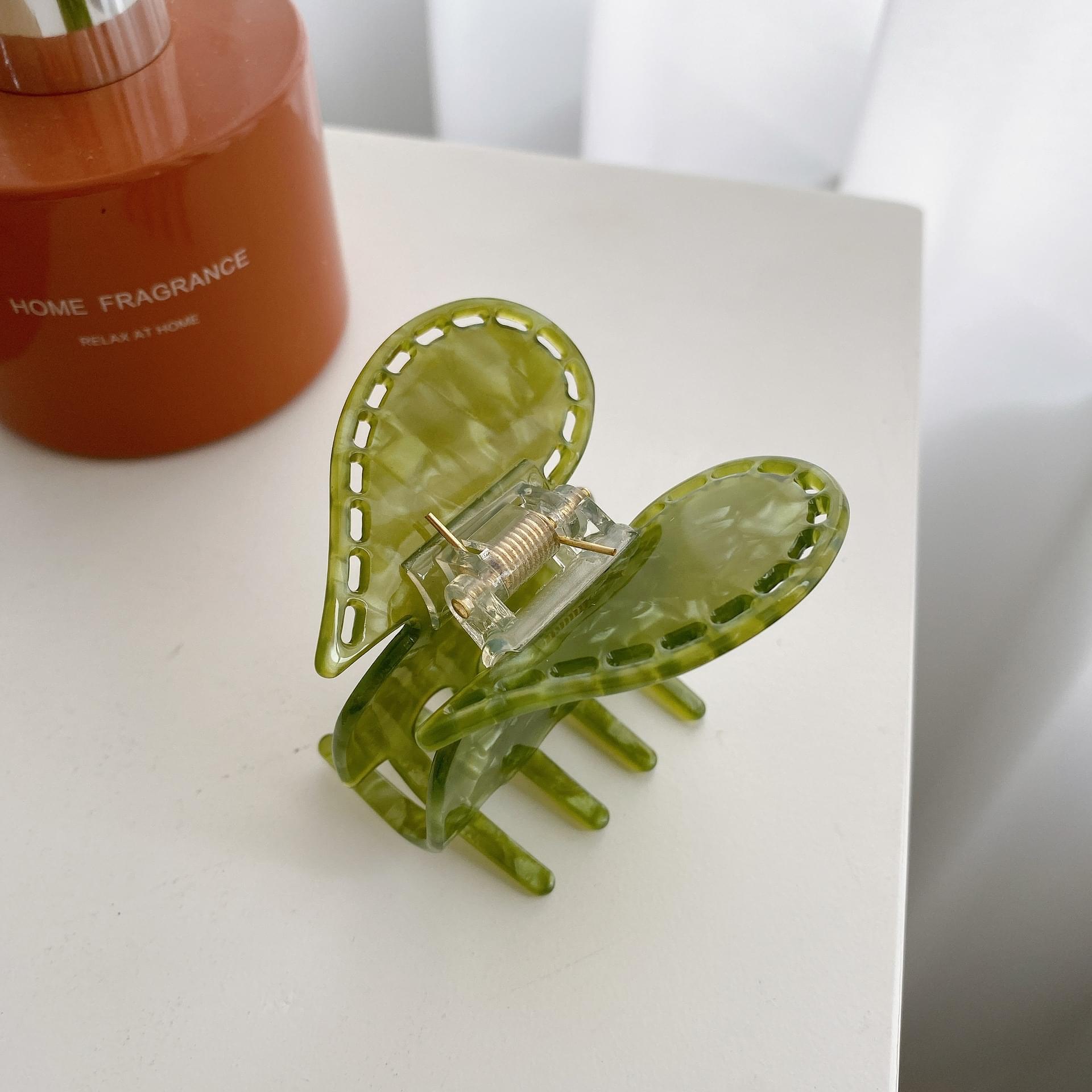 Butterfly Heart Colorful Claw