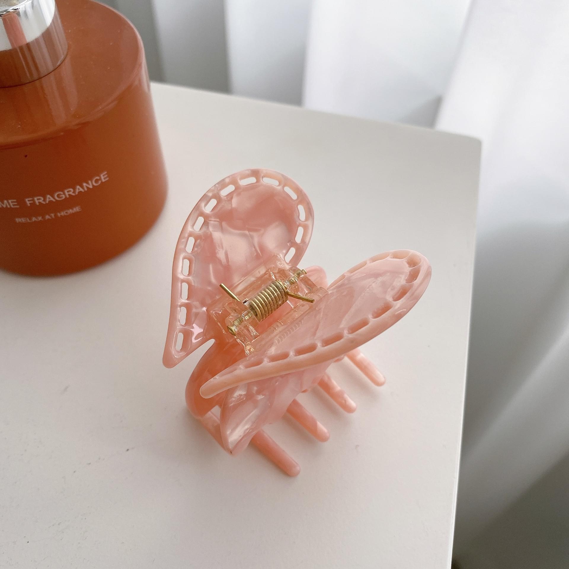 Butterfly Heart Colorful Claw