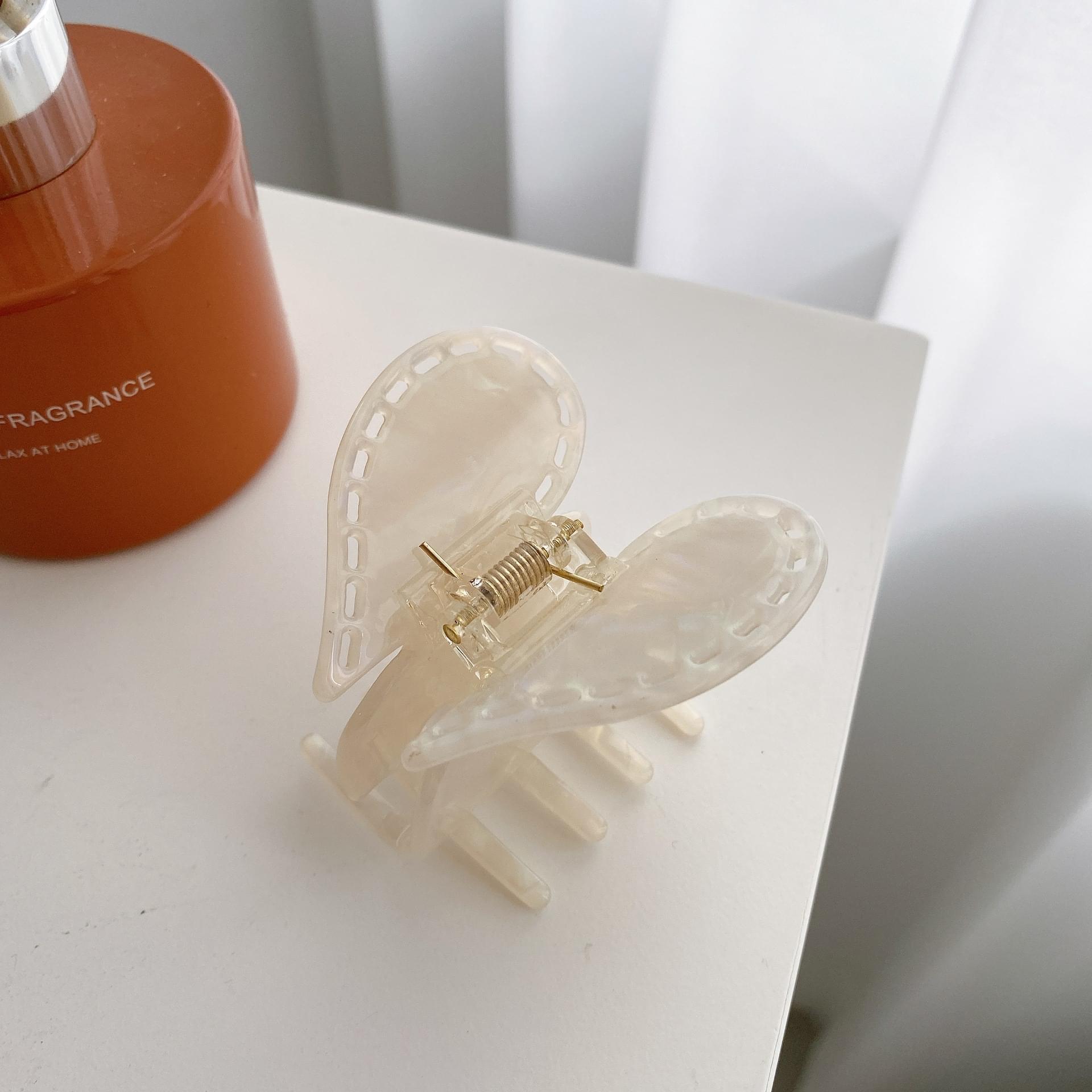 Butterfly Heart Colorful Claw