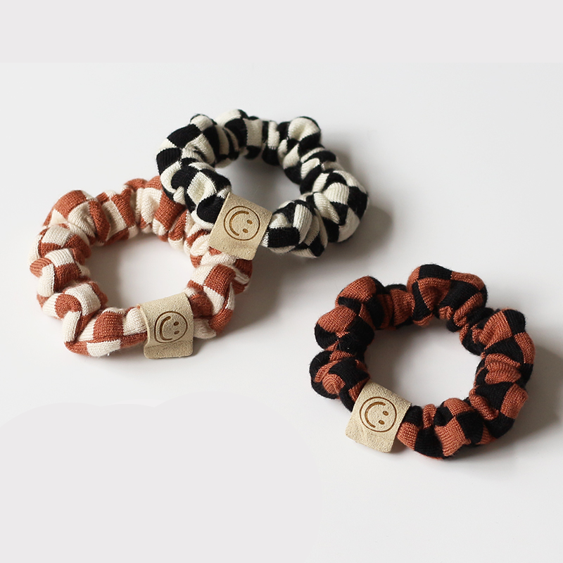 FRUIT PUNCH CHECKERED SCRUNCHIE