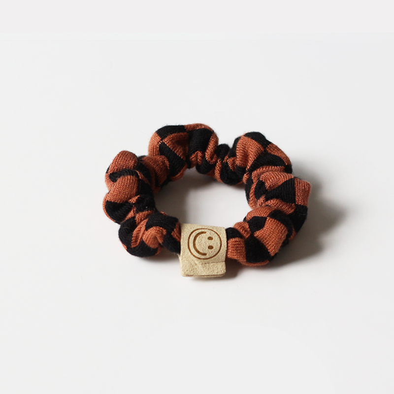 FRUIT PUNCH CHECKERED SCRUNCHIE