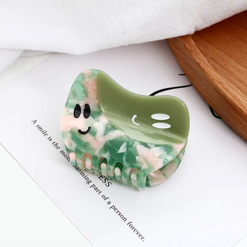 Cute Caterpillar claw within Green