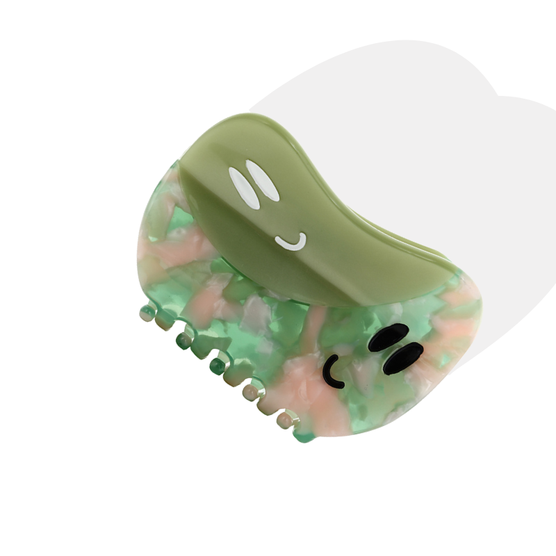 Cute Caterpillar claw within Green