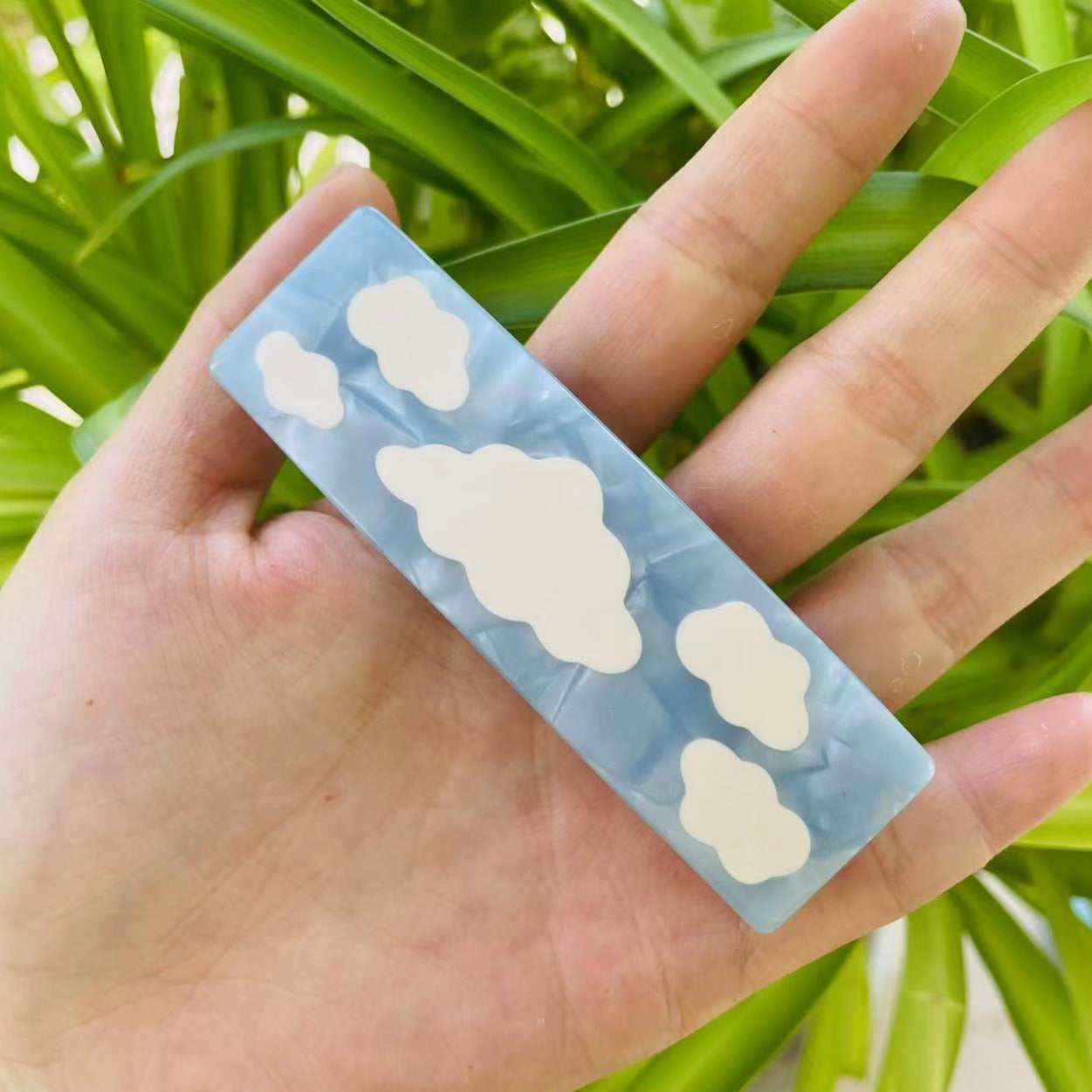 blue sky cloudy clip