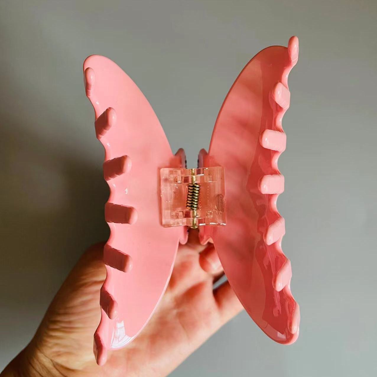 Mashroom & Stars Pink Big  Claw