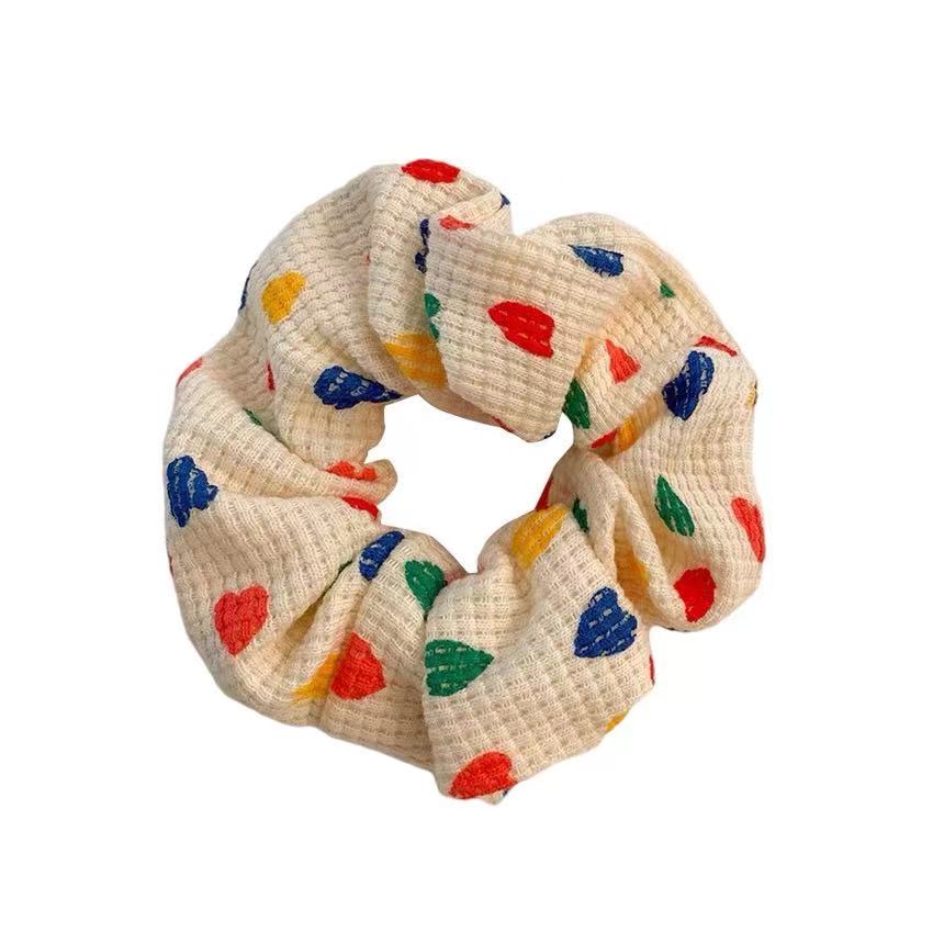 Sweet Love Waffle SCRUNCHIE