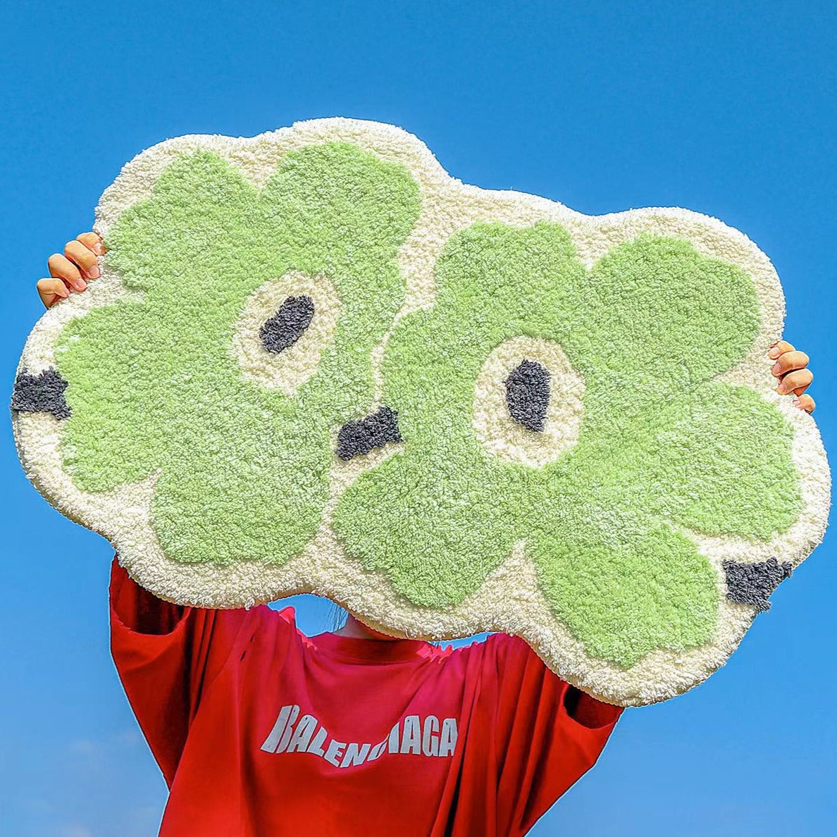 Yellow  flowers outdoor Rug