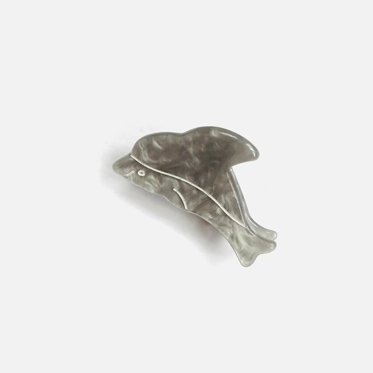 dolphin Mini Claw within peach