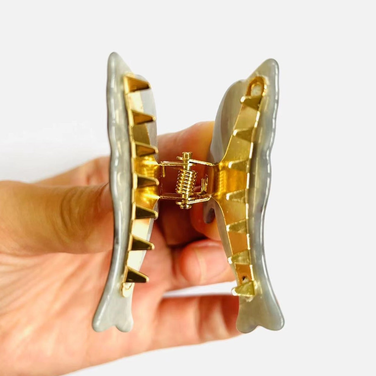 dolphin Mini Claw within Grey