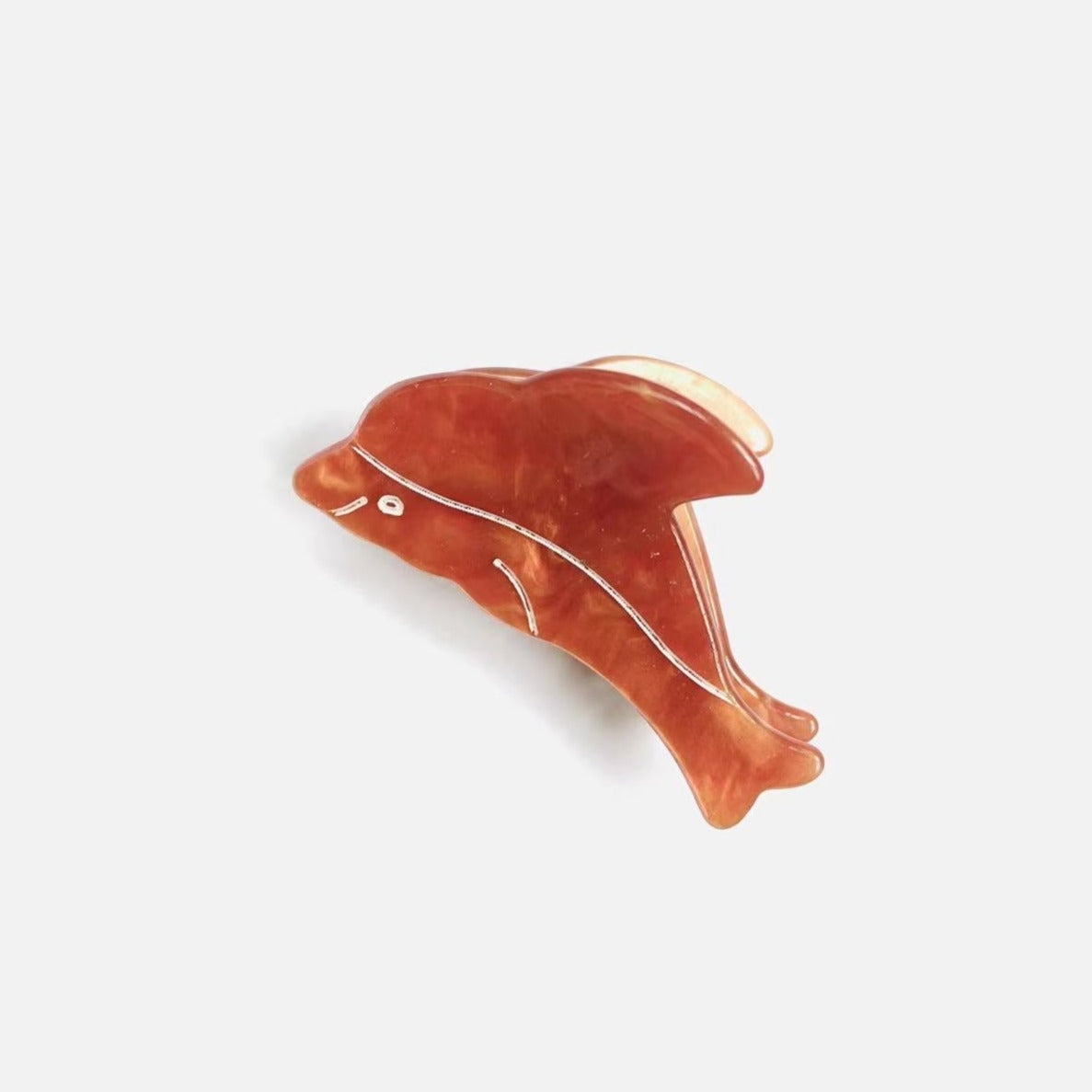dolphin Mini Claw within Orange
