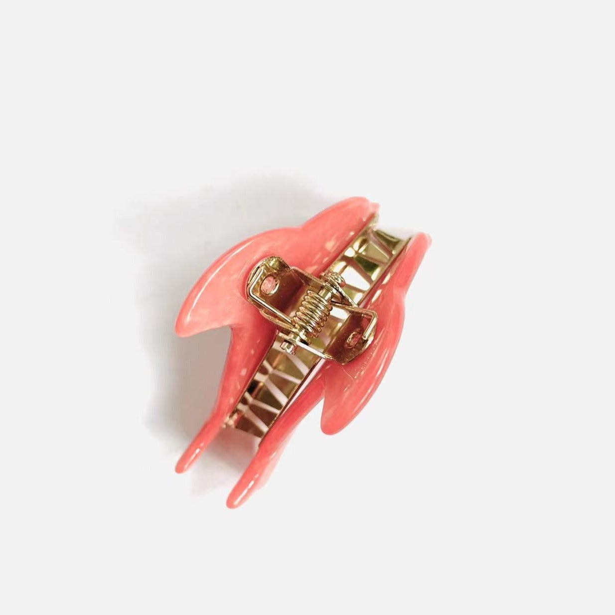 dolphin Mini Claw within peach